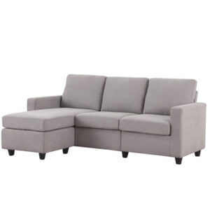 HONBAY Convertible Sectional Sofa L-Shaped Couch