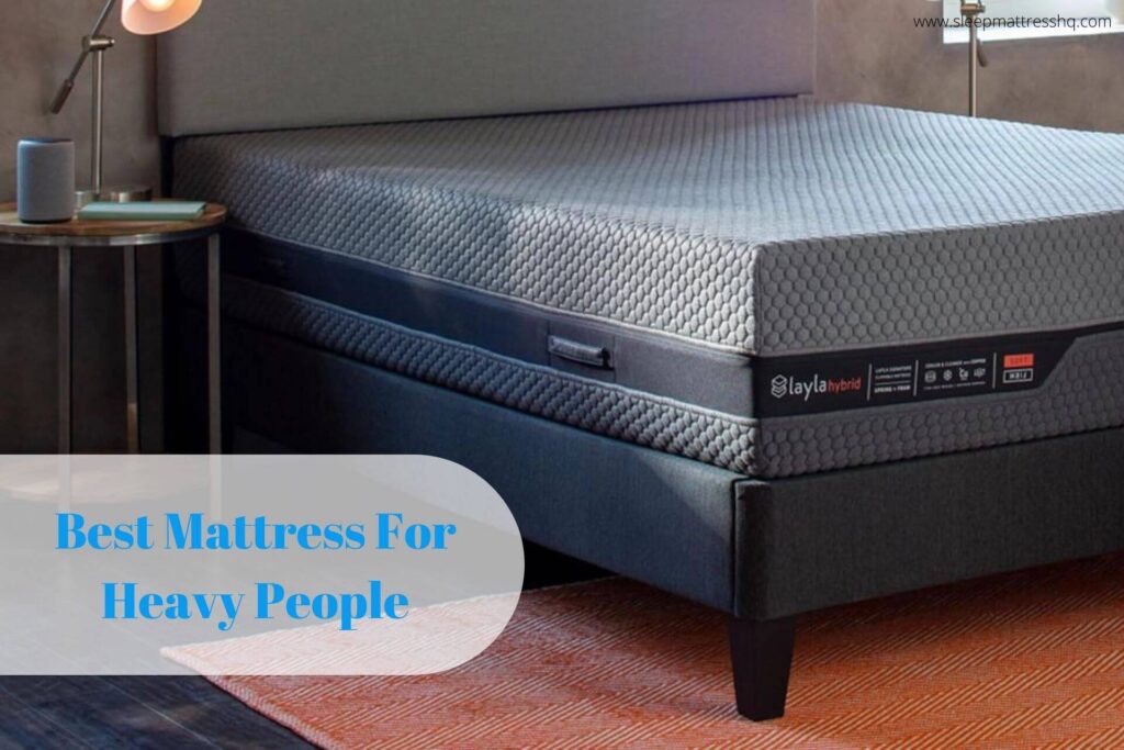 Best Mattress For Heavy People (2024 Research)