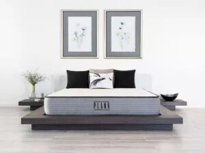 Plank mattress with dual firmness